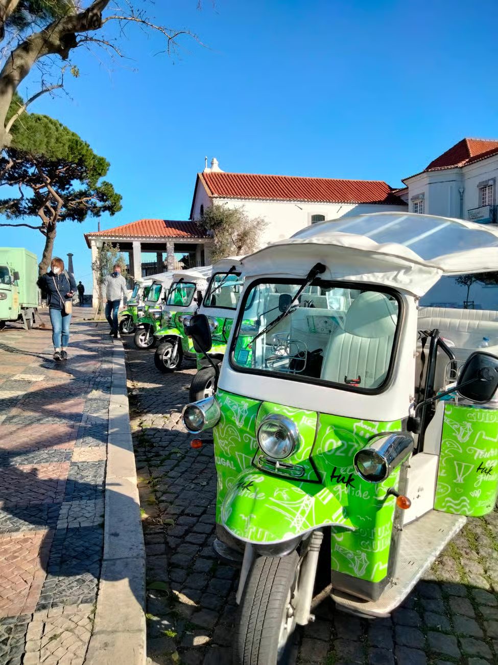 Tuk tuks in Lisbon